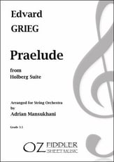 Praelude Orchestra sheet music cover